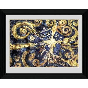 Doctor Who Picture Exploding Tardis 16 x 12