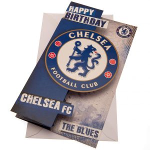 Chelsea FC Birthday Card The Blues