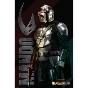 Star Wars: The Mandalorian Poster Mando 67