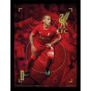 Liverpool FC Picture Thiago 16 x 12