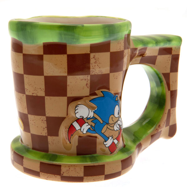Sonic The Hedgehog 3D Mug