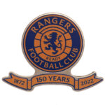 Rangers FC 9ct Gold Crest Ring Medium