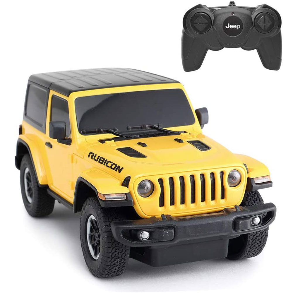 Buy Jeep Wrangler JL Radio Controlled Car 1:24 Scale - Football Heaven