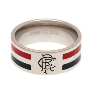 Rangers FC Colour Stripe Ring Medium
