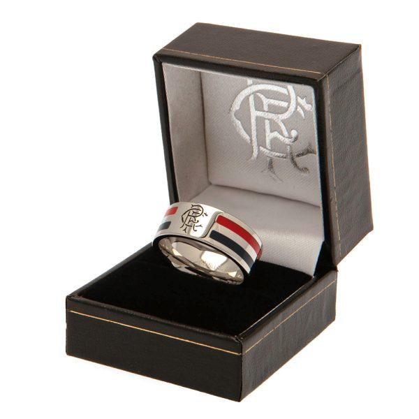 Rangers FC Colour Stripe Ring Medium