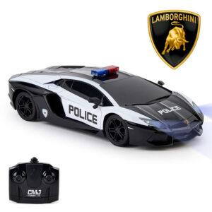 Lamborghini Aventador Radio Controlled Car 1:24 Scale Police