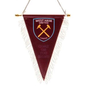 West Ham United FC Triangular Mini Pennant