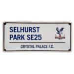 Crystal Palace FC Street Sign BW
