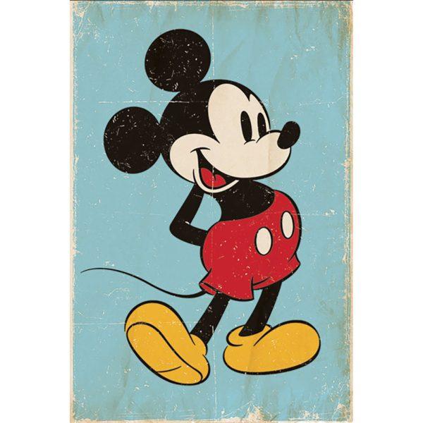 Mickey Mouse Poster Retro 57