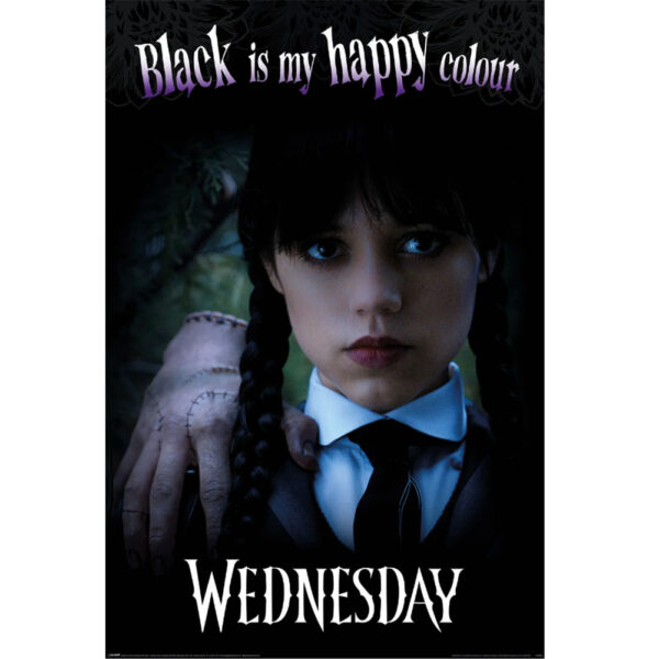 Wednesday Poster Happy Colour 193