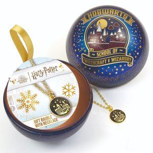 Harry Potter Christmas Gift Bauble Hogwarts Castle