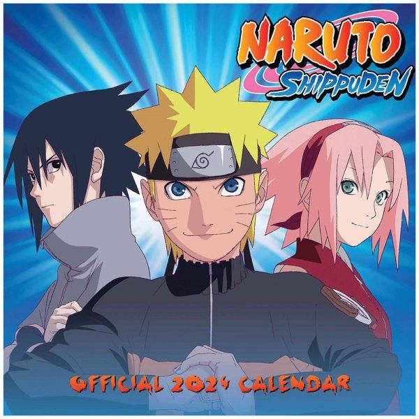 Naruto: Shippuden Square Calendar 2024