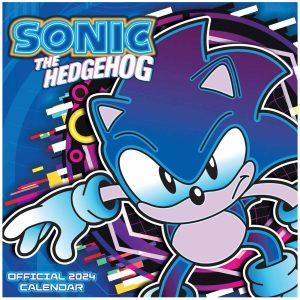 Sonic The Hedgehog Square Calendar 2024