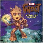 Marvel Square Calendar 2024 Groot