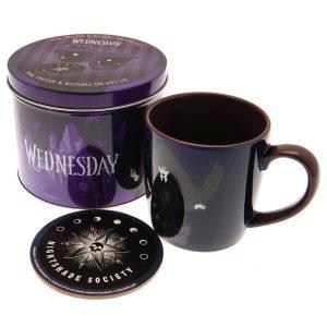 Wednesday Mug & Coaster Gift Tin
