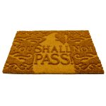 The Lord Of The Rings Embossed Doormat
