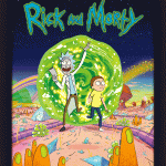 Rick And Morty Framed 3D Picture