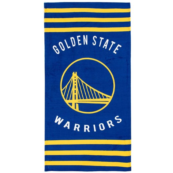 Golden State Warriors Stripe Towel