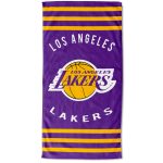 Los Angeles Lakers Stripe Towel