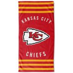 Kansas City Chiefs Stripe Towel